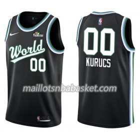 Maillot Homme Brooklyn Nets Rodions Kurucs 00 Nike 2019 Rising Star Swingman